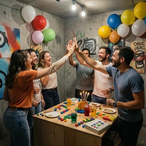 escape room birthday party ideas